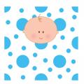 PF103 - Baby Boy Polka Dot